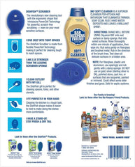 Bar Keepers Friend Ultimate Cleaning Kit | Soft Cleanser Liquid (26 OZ) & Two DishFish Scrubbers | Multipurpose, Stainless Steel, Rust, Soft Cleaner with Heavy Duty Non Scratch DishFish Scrubbers